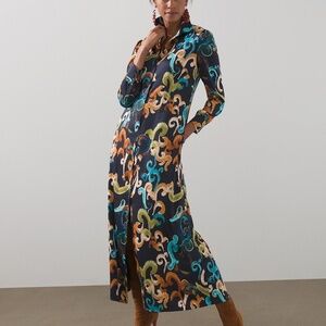 Chicos maxi shirt dress .5 worn once